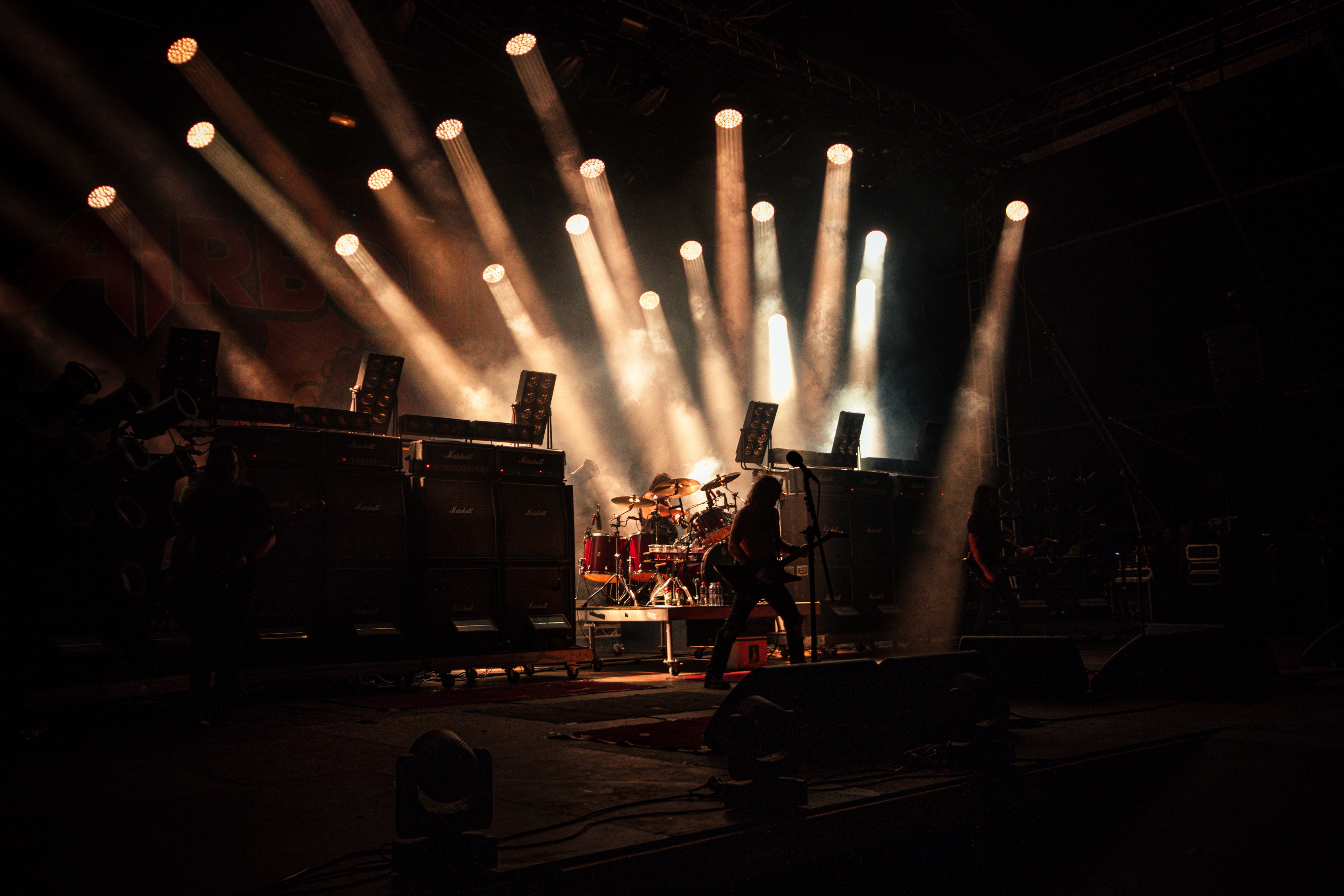 Live music performance at Harley-Davidson Budapest 120th Anniversary event