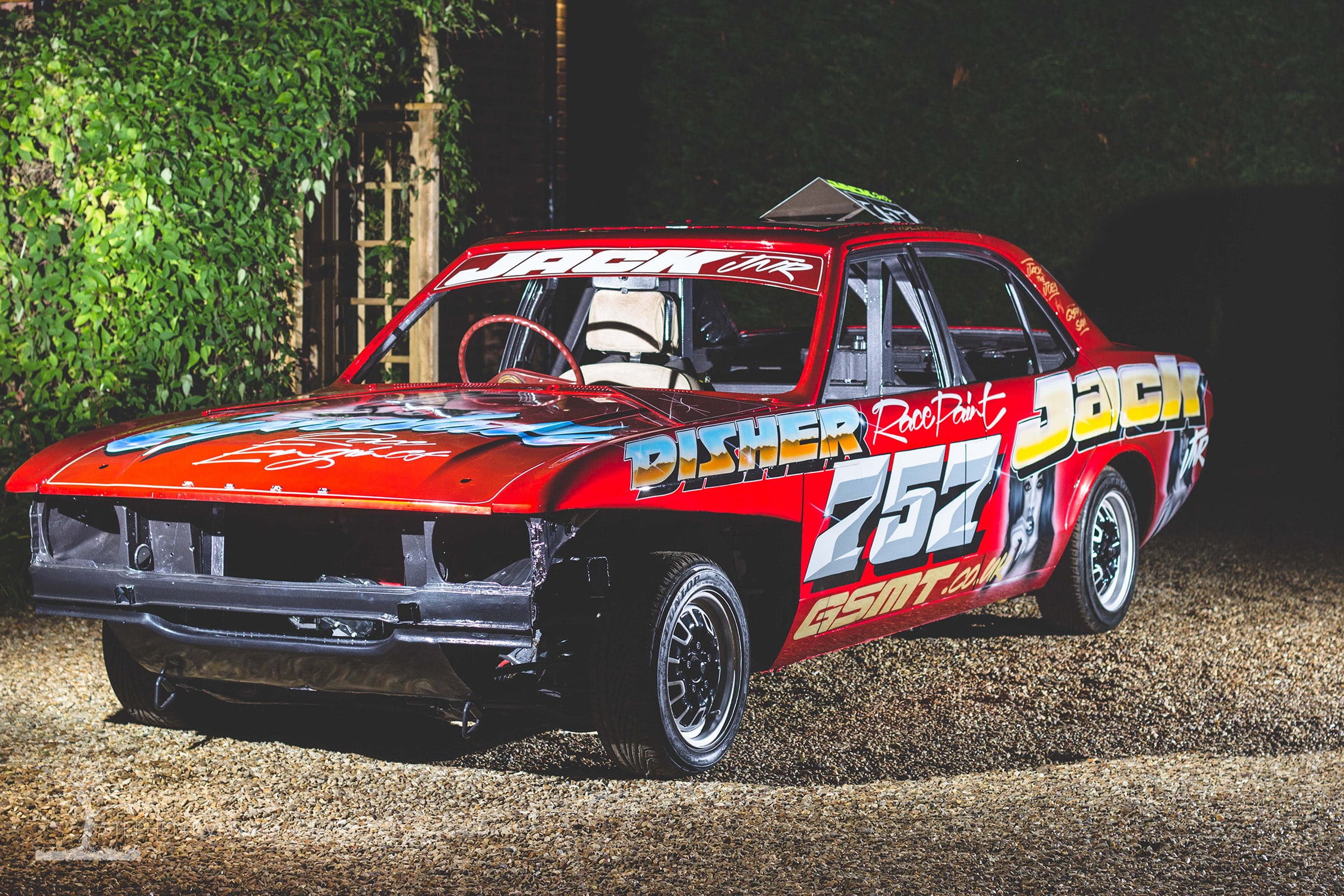 Hocus Pocus banger car racing at local motorsport event