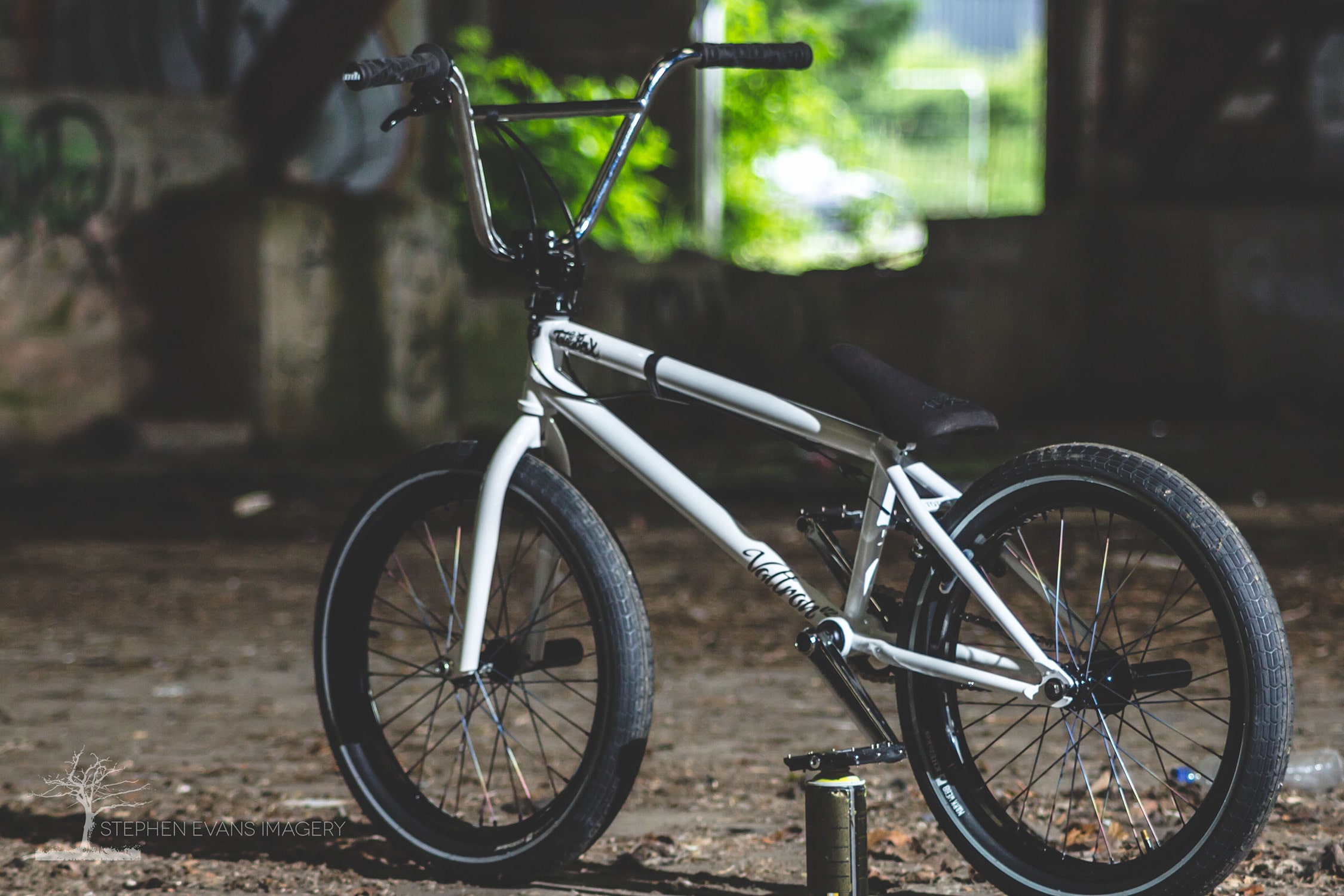 Jack Hobson bmx bike derelict building product photography
