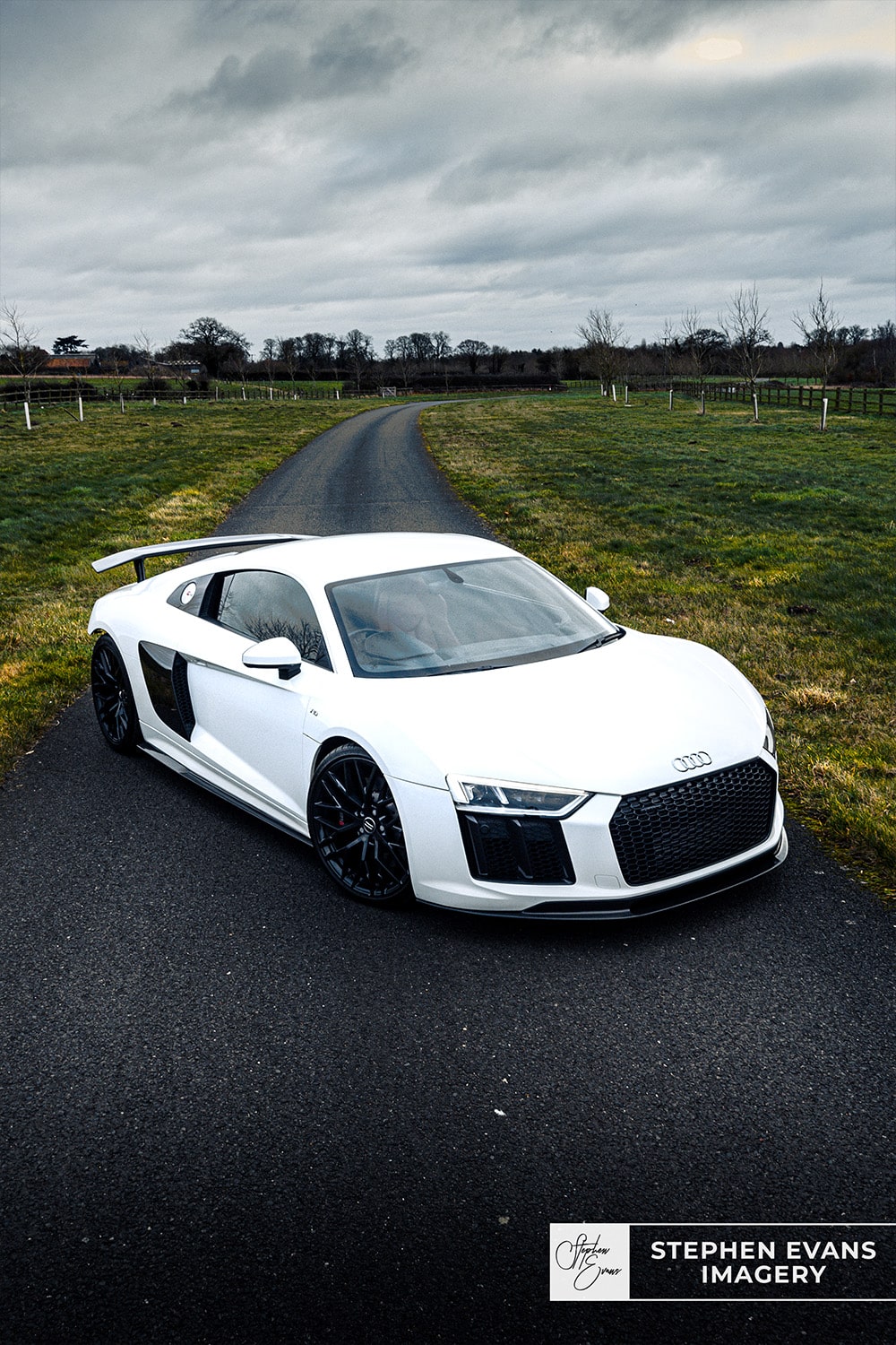 Audi TTRS 1000bhp two-door sports car in urban setting